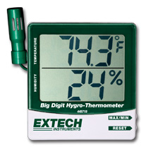 Đồng hồ đo nhiệt độ, đo độ ẩm